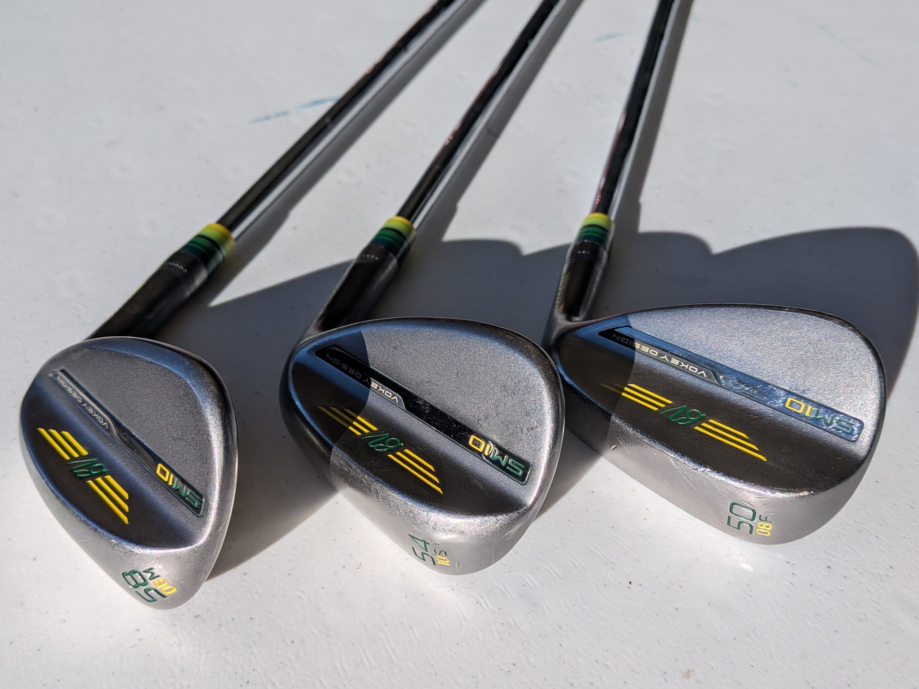 Custom golf club build by Bosworth Golf